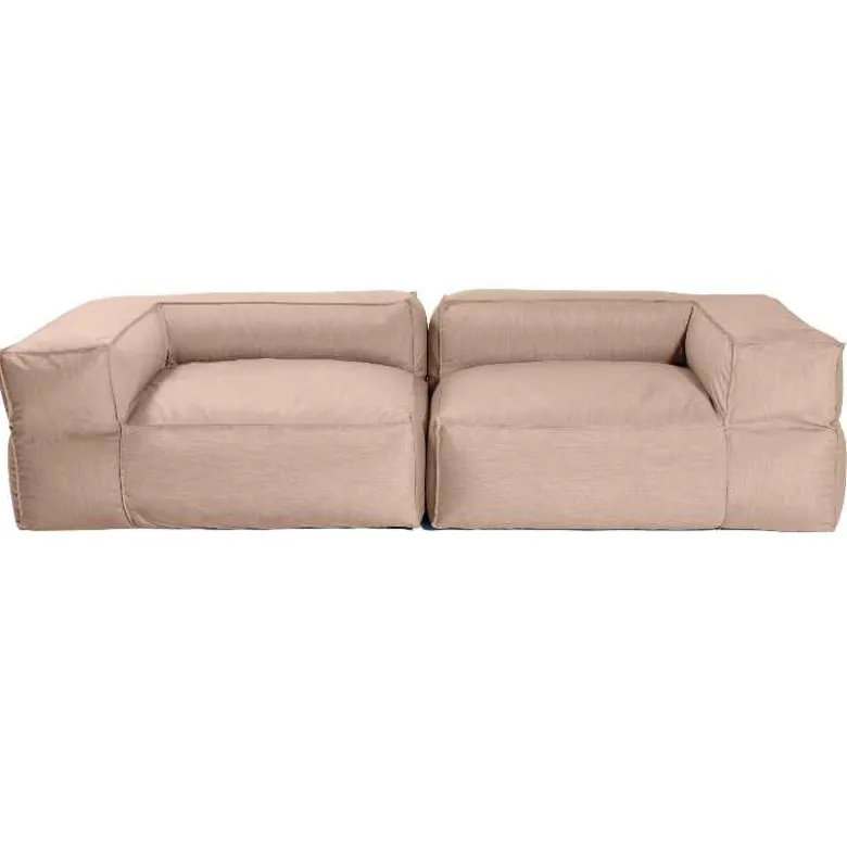 All-Weather Baya Love Seat, Set of 2 - Petal