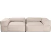 All-Weather Baya Love Seat, Set of 2 - Silver