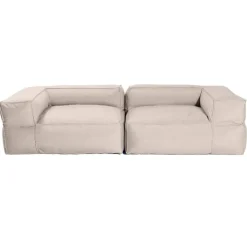 All-Weather Baya Love Seat, Set of 2 - Silver