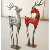 All-Weather Extra-Tall Recycled Metal Deer Decor, Set of 2