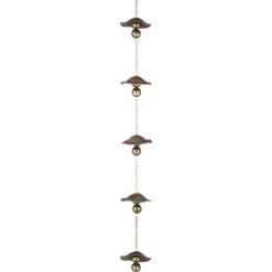 Aluminum Mushroom Rain Chain