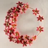 Artisan-Made Amaryllis Wreath