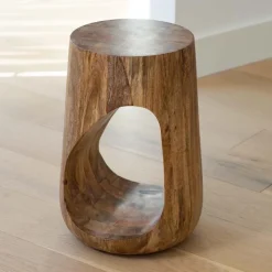 Askew Cut-Out Accent Table