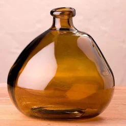 Askew Recycled Glass Balloon Vase, 9