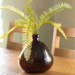 Askew Recycled Glass Balloon Vase, 9