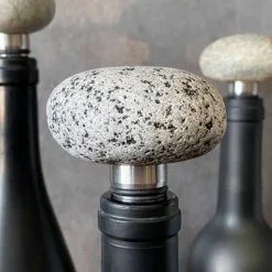 Beach Stone Wine Stopper