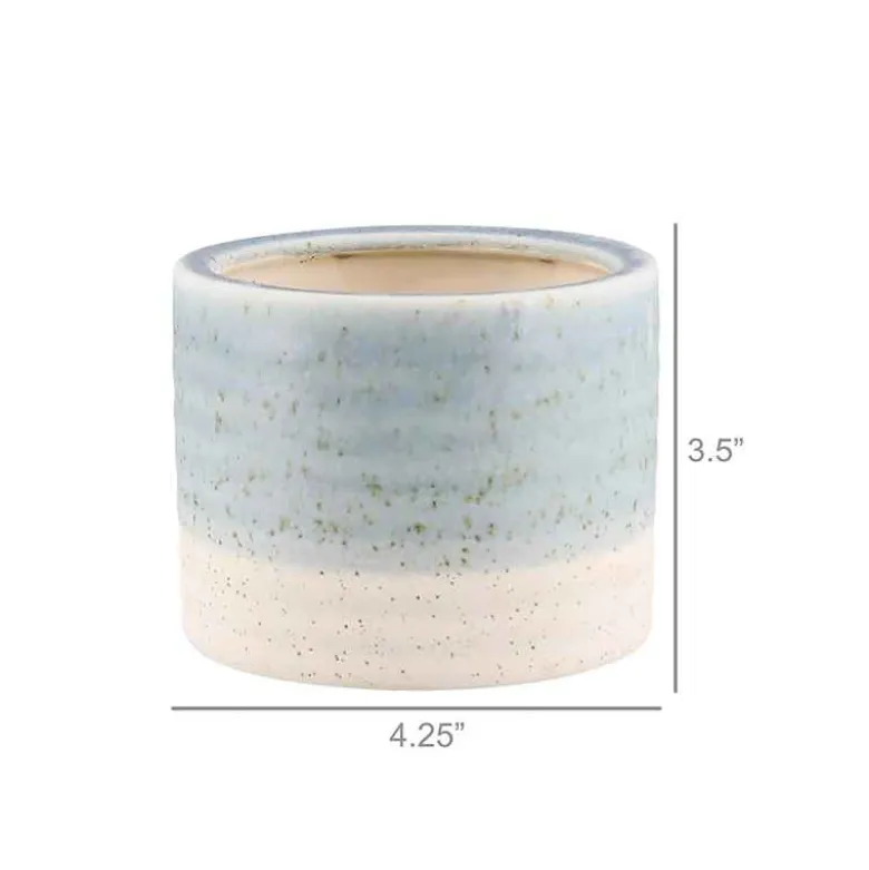 Blue Isle Cachepot Planter, Set of 3
