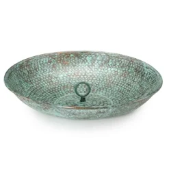 Blue Verde Rain Chain Basin