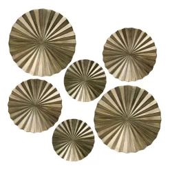 Brass Wall Art, Set of 6