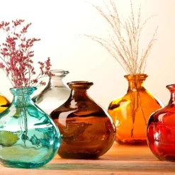 Bubble Recycled Glass Balloon Vase, 7