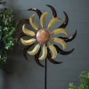 Burgundy Mosaic Wind Spinner