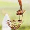 Carolina Wren And Nest Copper Garden Stake