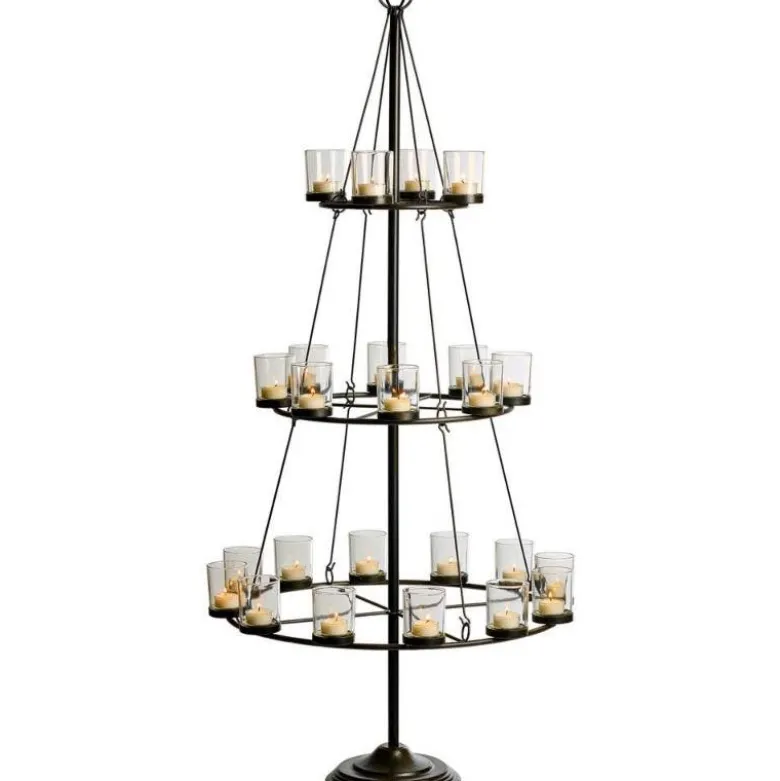 Carousel Votive Tree Candelabra, 4'