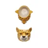 Ceramic Cheetah Head Planter/Bottle Cooler