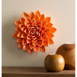 Ceramic Wall Flowers, 10