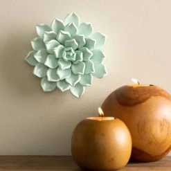 Ceramic Wall Flowers, 6