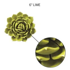 Ceramic Wall Flowers, 6