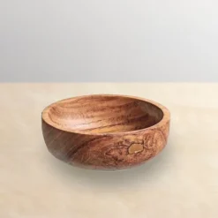 Chiku Teak Wood Bowl, Small