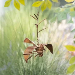 Copper Hanging Dove Ornament
