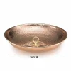 Copper Rain Chain Basin