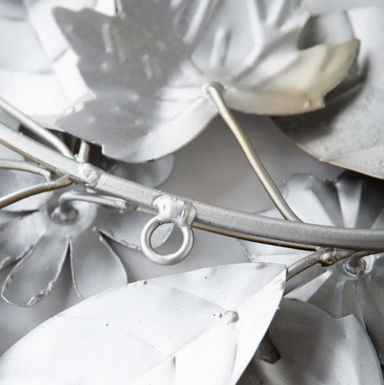 Cornflower and Chicory Metal Wreath