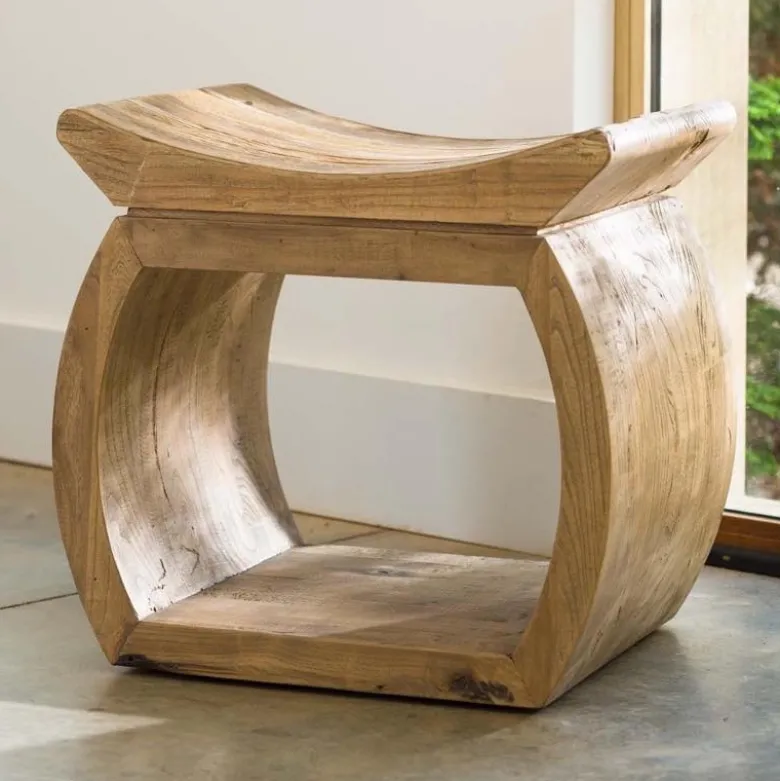 Curvy Zen Accent Stool