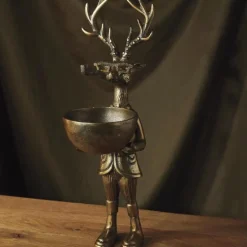 Dapper Deer Bowl Stand