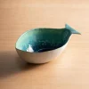 Dori Dourada 12" Serving Bowl (blue)