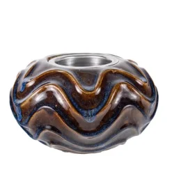 EchoFlame Oceana Ceramic Tabletop Fire Bowl