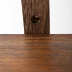 Floating Vertical Wall Shelf, 4-Shelf - Ebony