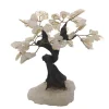 Gemstone Bonsai Tree, Large (White Quartz)