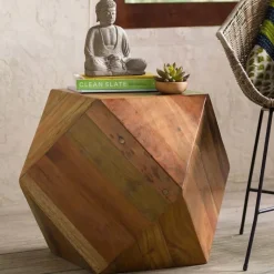 Geometric Side Table