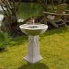 Gingko IntelliSOLAR Birdbath with Remote