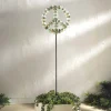 Glass Peace Symbol Garden Stake