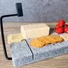 Granite Slab Cheese Slicer - Black
