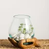 Gyan Carved Hand Vase