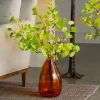 Indoor/ Outdoor Battery-Operated Lighted Ginkgo Branches, Set of 2