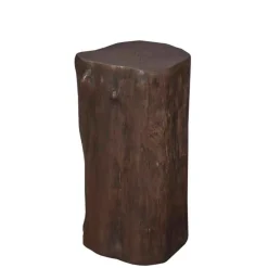 Indoor/ Outdoor Cast Log Stool