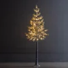 Indoor/Outdoor LED Snowy Pine Tree, 70"H