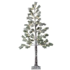 Indoor/Outdoor LED Snowy Pine Tree, 59"H