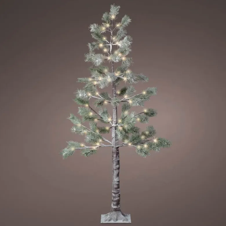 Indoor/Outdoor LED Snowy Pine Tree, 59"H