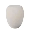 Indoor/ Outdoor River Stone Cast Side Table (stone)