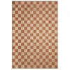 Indoor/ Outdoor Roma Checkerboard Rug, 5' x 7'