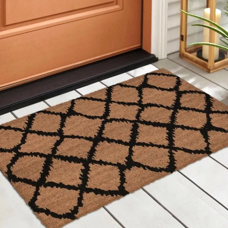 Lattice Coir Doormat