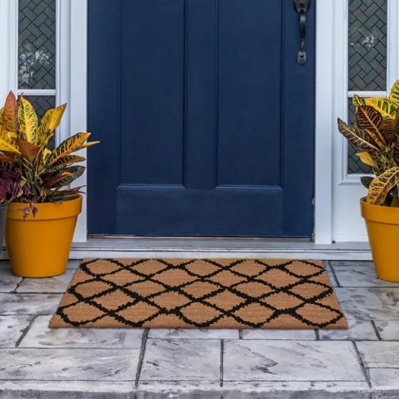 Lattice Coir Doormat