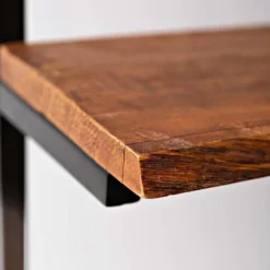Live Edge 5-Tiered Floor Rack