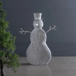 Metal Snowman, 40"H