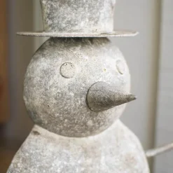 Metal Snowman, 40"H
