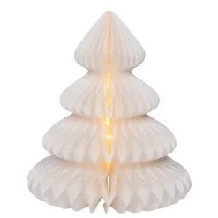18.5" Micro LED Paper Tree - White