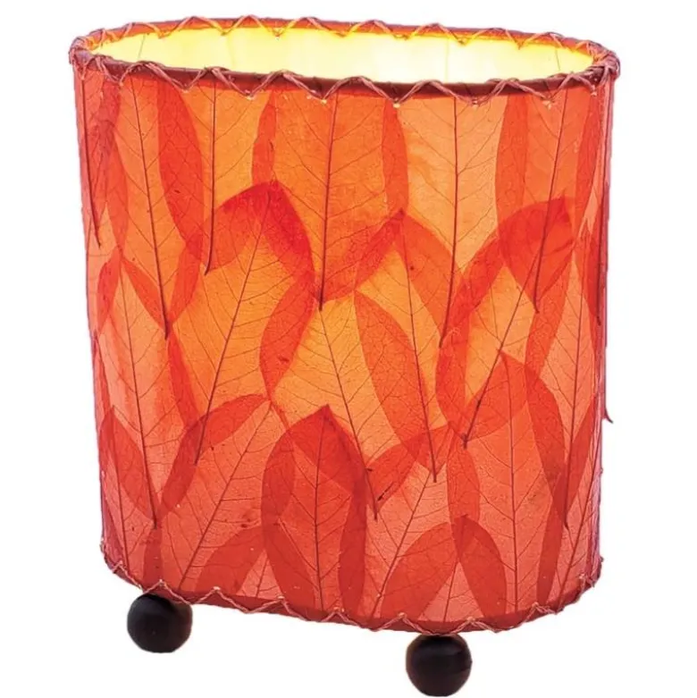 Mini Guyabano Leaf Lamp - Red
